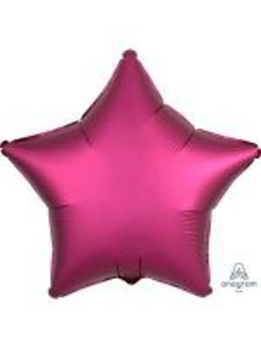 Picture of SATIN LUXE POMEGRANATE STAR 17 INCH